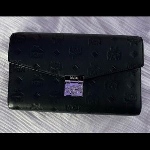 MCM crossbody/clutch